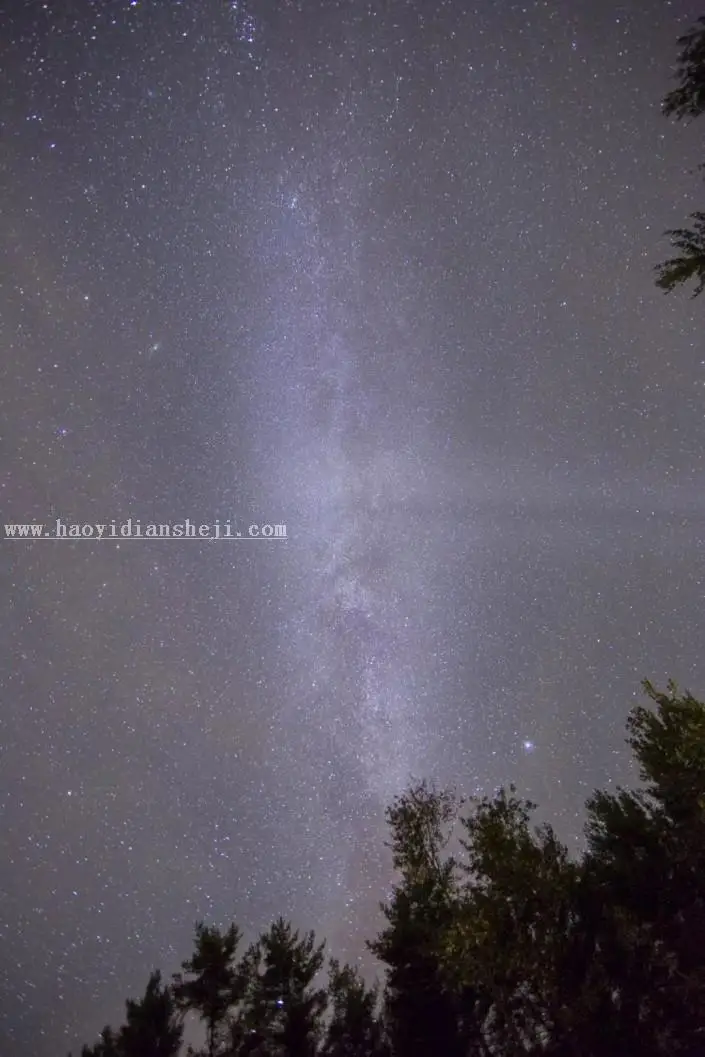 星空调色，教你PS快速修出炫丽星空_www.haoyidiansheji.com