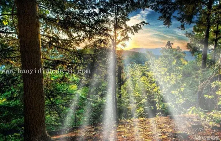 耶稣光，教你如何给照片添加耶稣光_www.haoyidiansheji.com