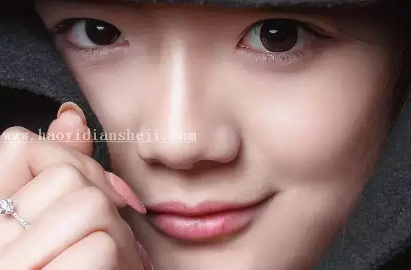 人像后期，用PS对室内拍摄人像进行高品质精修_www.haoyidiansheji.com