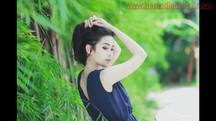 清新人像，在PS中打造夏日小清新人像后期调色_www.haoyidiansheji.com