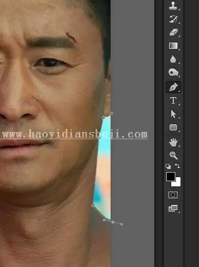 版画效果，设计版画风格的战狼海报_www.haoyidiansheji.com
