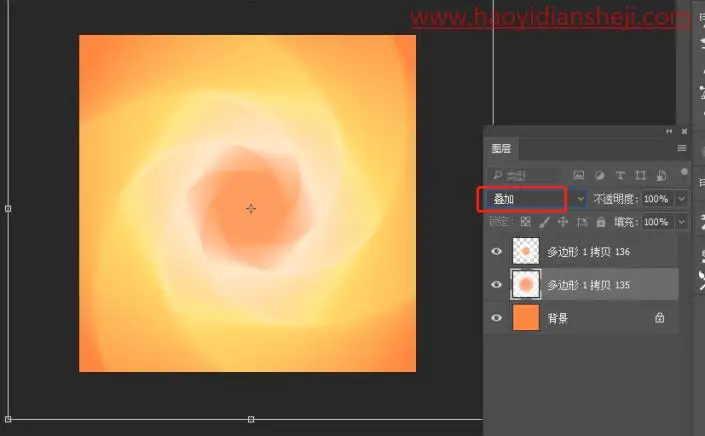 线条边框，制作螺纹渐隐效果图片_www.haoyidiansheji.com
