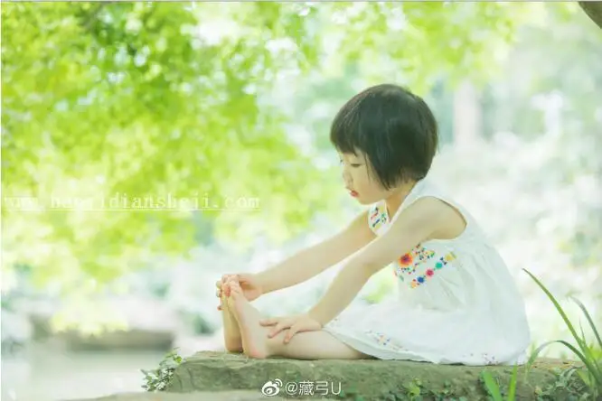 小清新，通过PS调出干净清新的儿童照片_www.haoyidiansheji.com