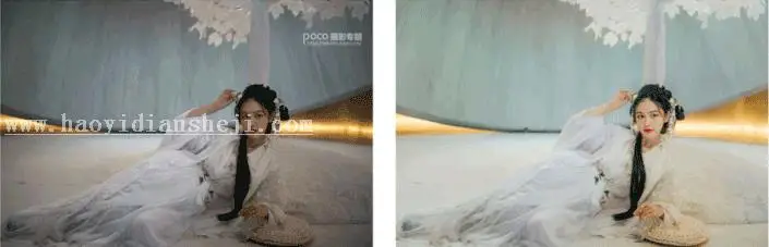 古风人像，通过PS把前期偏暗的古装人像制作出仙气十足的效果_www.haoyidiansheji.com