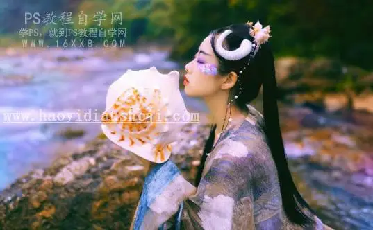 照片上色，通过实例给拍摄的外景人像进行上色_www.haoyidiansheji.com