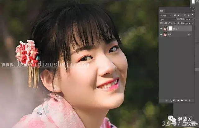 磨皮技巧，比DR3高低频更好的修图教程_www.haoyidiansheji.com