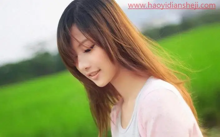 通道抠图，用ps中的通道抠出受光不均匀的人物发丝照片_www.haoyidiansheji.com