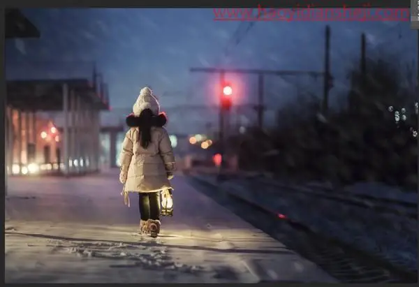 电影色，教你拍出并修出雪天电影感照片_www.haoyidiansheji.com
