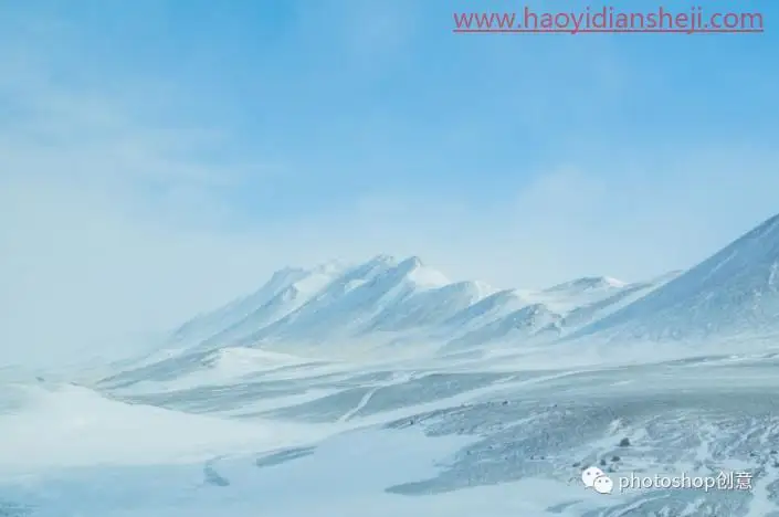 创意合成，合成冰冻特效的金鱼场景_www.haoyidiansheji.com