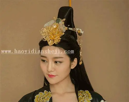 工笔画，模仿孙郡工笔画效果_www.haoyidiansheji.com