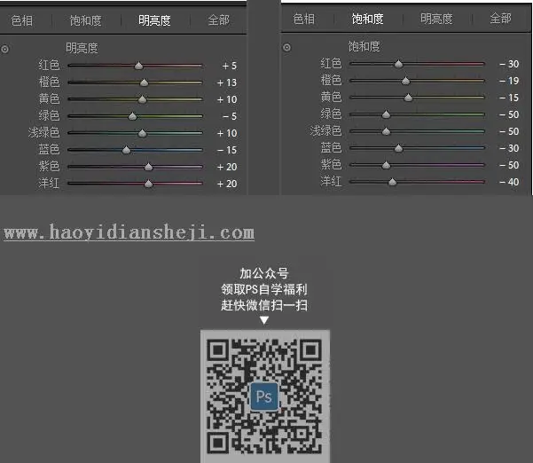 小清新，通过PS调出质感小清新照片_www.haoyidiansheji.com