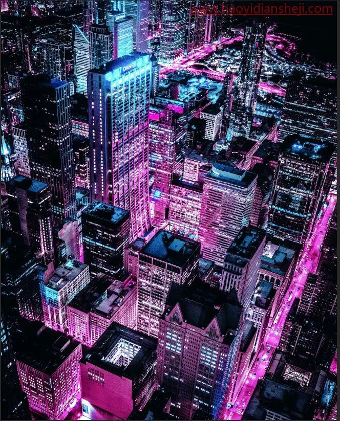 调色教程，快速调出电影《银翼杀手2049》赛博朋克效果的夜景照片_www.haoyidiansheji.com