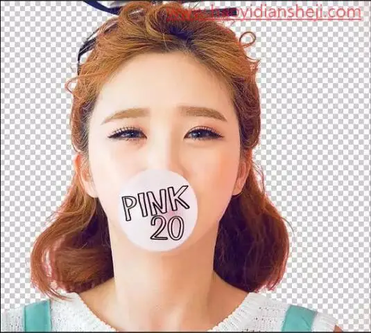 抠图教程，用通道工具快速给人像进行抠图_www.haoyidiansheji.com