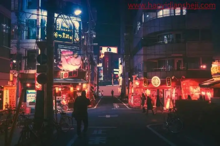 夜景调色，如何后期调出绚丽多彩的夜景色调_www.haoyidiansheji.com