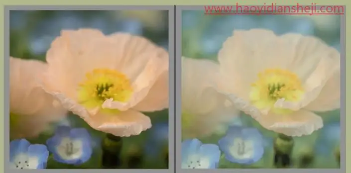 后期调色，通过PS打造莫奈温柔系色调的照片_www.haoyidiansheji.com