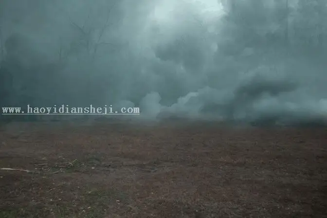 场景合成，用ps合成一个梦幻的森林场景效果照片_www.haoyidiansheji.com