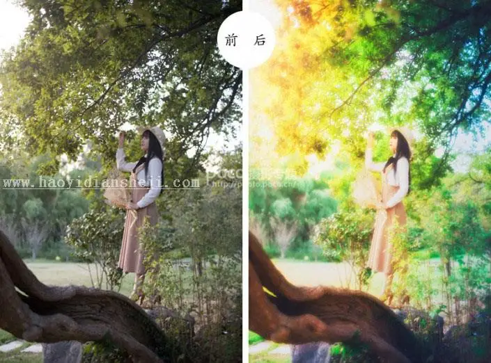 梦幻效果，制作油润质感的梦幻效果照片_www.haoyidiansheji.com