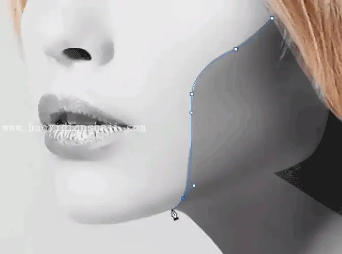 人物合成，手把手教你合成一款炫酷女机器人_www.haoyidiansheji.com