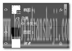 暂停按钮，设计金色暂停按钮教程_www.haoyidiansheji.com
