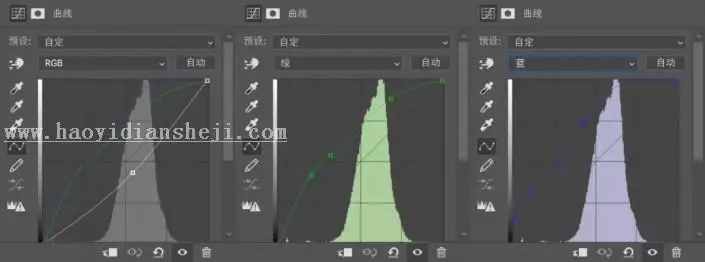 换背景，用PS把黑白照片变成彩色_www.haoyidiansheji.com