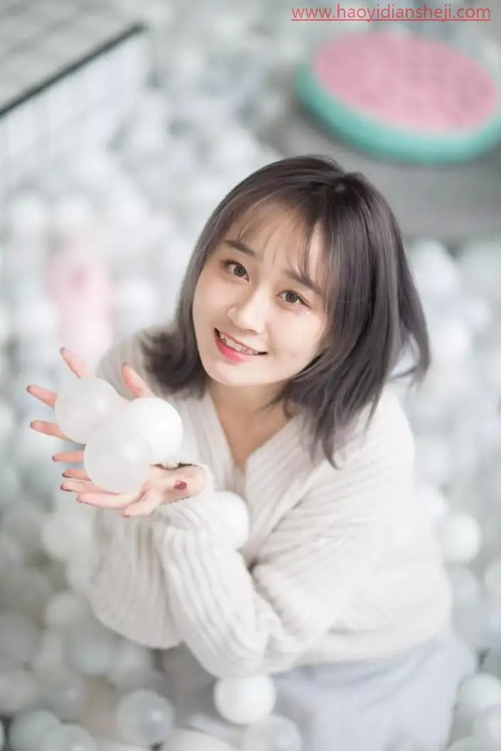 人像调色，通过LR调出卡哇伊的少女风人像_www.haoyidiansheji.com