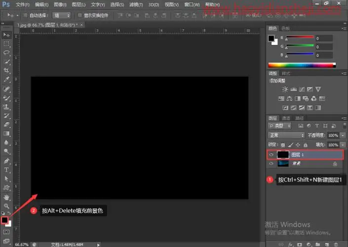 星空效果，制作浪漫的一起来看流星雨效果_www.haoyidiansheji.com