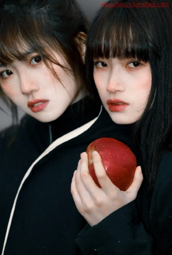 冷色调，给人物照片修出简约的冷淡色调_www.haoyidiansheji.com