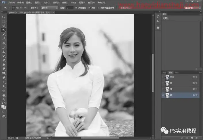 证件照，把生活照从抠图修图调色到排版的寸照制作过程_www.haoyidiansheji.com