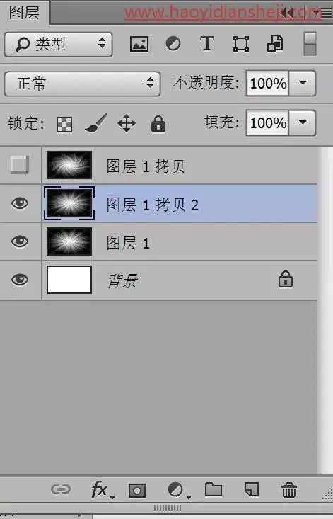 图案制作，用极坐标制作一款绚丽花纹图案_www.haoyidiansheji.com