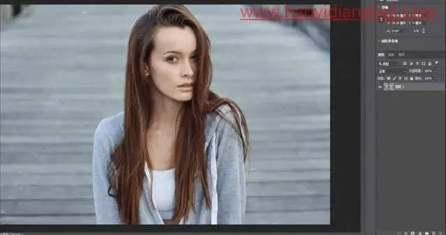 照片合成，通过PS设计一幅创意蜡烛人的造型_www.haoyidiansheji.com