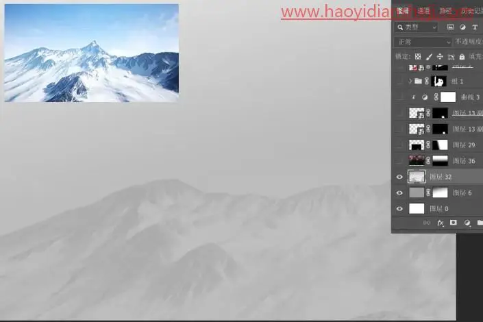海报制作，制作一张谷爱凌霸气冬奥会滑雪海报_www.haoyidiansheji.com