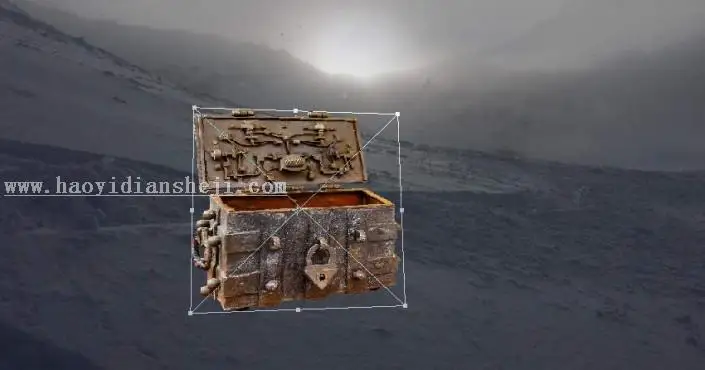 场景合成，用ps合成一个神奇的魔幻效果场景_www.haoyidiansheji.com
