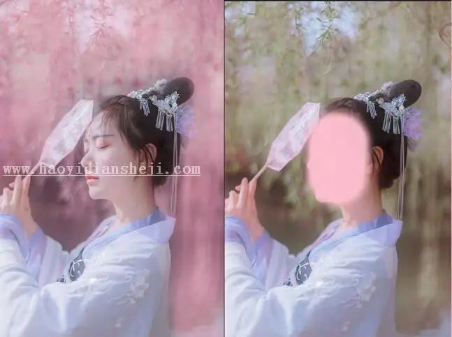古风人像，通过PS拍出并修出古风古韵的古装人像_www.haoyidiansheji.com