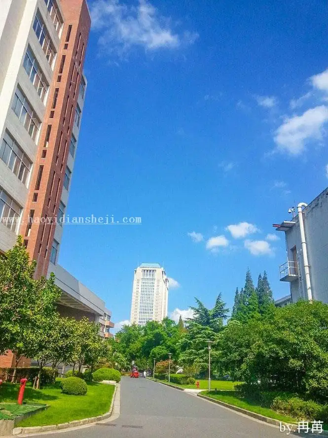 校园风景，快速调出自然清新校园风景教程_www.haoyidiansheji.com