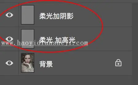 商业修图，用PS给商业质感人像增加光影效果_www.haoyidiansheji.com