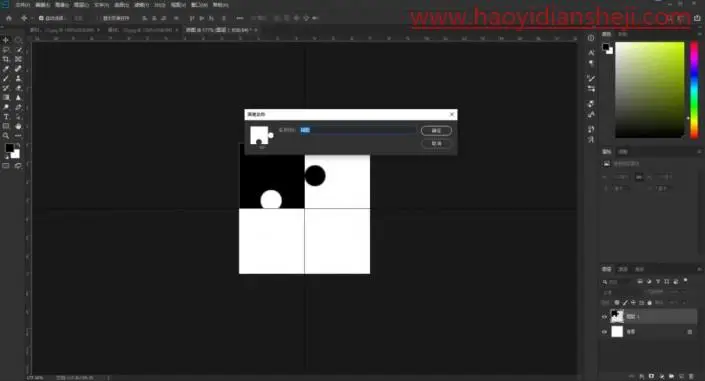 拼图效果，用PS制作拼图效果图片_www.haoyidiansheji.com
