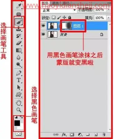 滤镜制图，通过ps中的滤镜制作炫酷的人物头像_www.haoyidiansheji.com