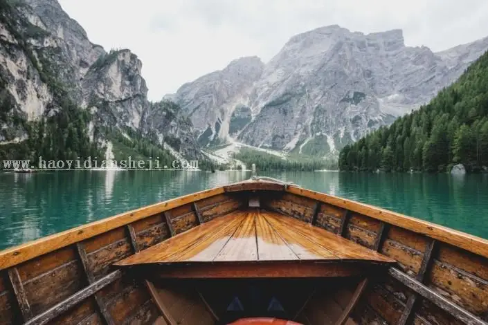 蒙版教程，通过PS中的蒙版制作二次元效果的山水图_www.haoyidiansheji.com