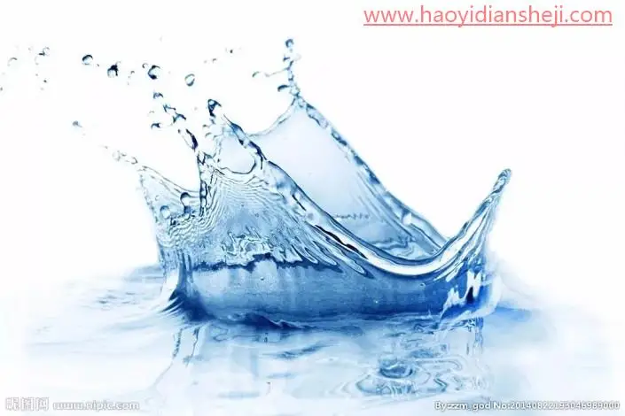 创意合成，创意一款清爽的蓝色海洋感觉的西瓜照片_www.haoyidiansheji.com