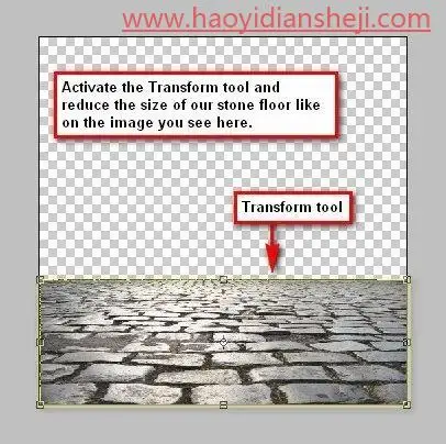 科幻合成，通过PS制作科幻感十足的人物迈向神秘之门_www.haoyidiansheji.com