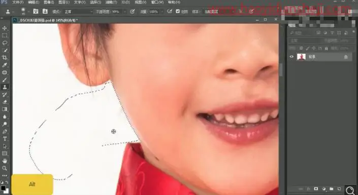儿童摄影，制作新春贺喜主题的儿童照片_www.haoyidiansheji.com