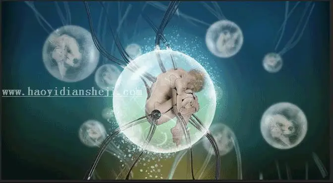 场景合成，用ps制作一个美轮美奂的科幻场景_www.haoyidiansheji.com