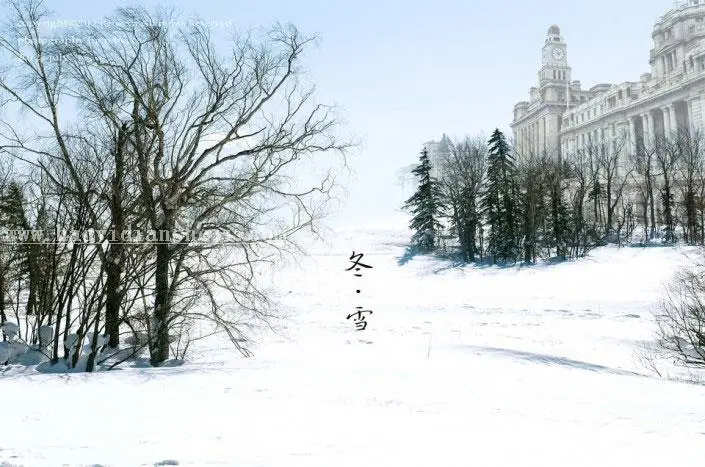 溶图效果，带你去英国看雪_www.haoyidiansheji.com