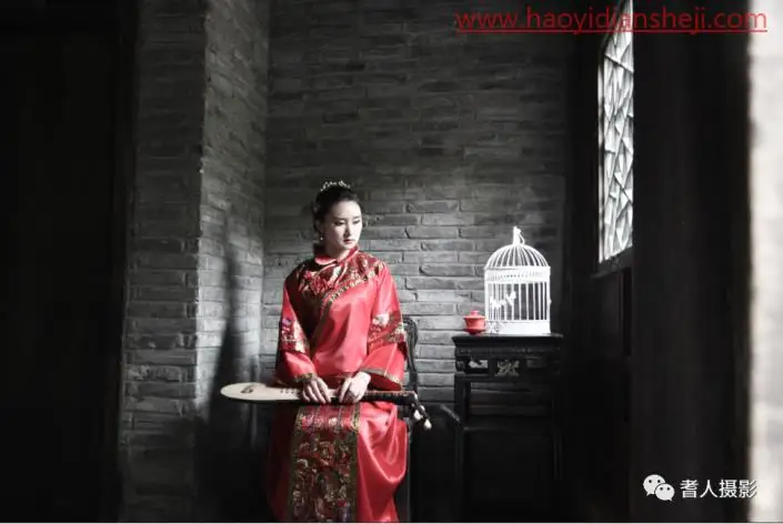 冰冻效果，制作美丽的冰雕效果白天鹅_www.haoyidiansheji.com