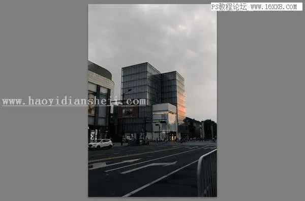 城市风景，用PS和LR结合制作冷色调的城市风景照_www.haoyidiansheji.com