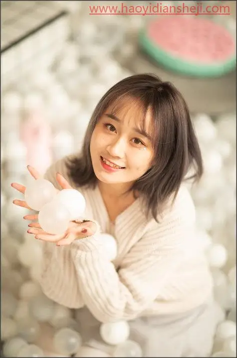 人像调色，通过LR调出卡哇伊的少女风人像_www.haoyidiansheji.com