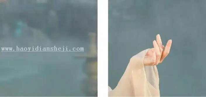 古风后期，通过PS调出唯美的古风人像照片_www.haoyidiansheji.com