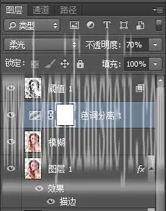 漫画效果，通过PS制作复古漫画肖像效果人像_www.haoyidiansheji.com