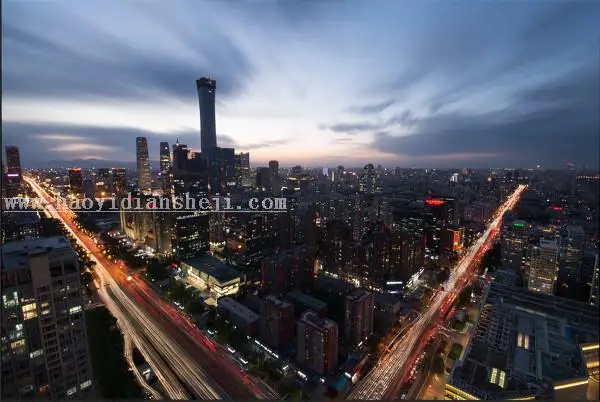 夜景调色，城市风景夜景调色经验分享_www.haoyidiansheji.com