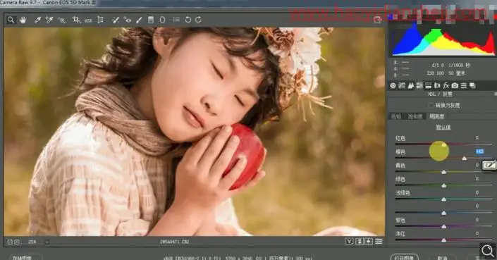 儿童摄影，打造清新儿童人像后期照片_www.haoyidiansheji.com